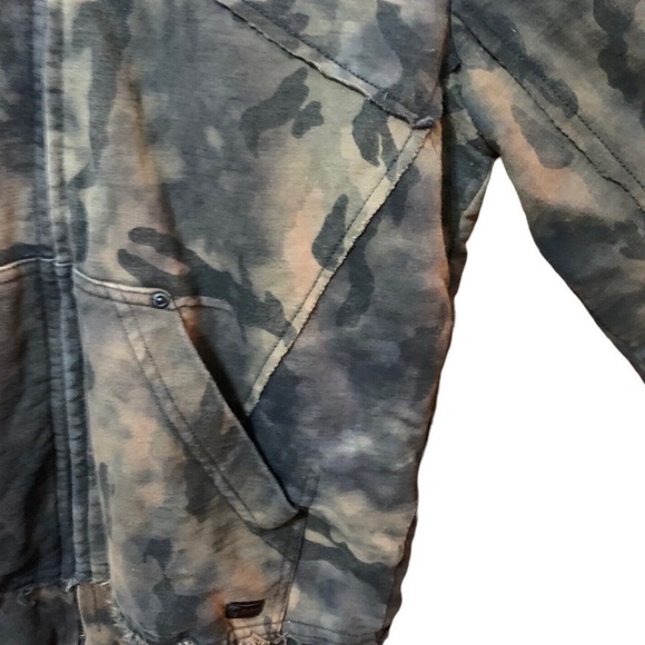 Salvage Brand Men's M Hoodie Jacket Indy Brown
Camo Soft Faux Fur Lining - FLAW - Picture 3 of 9
